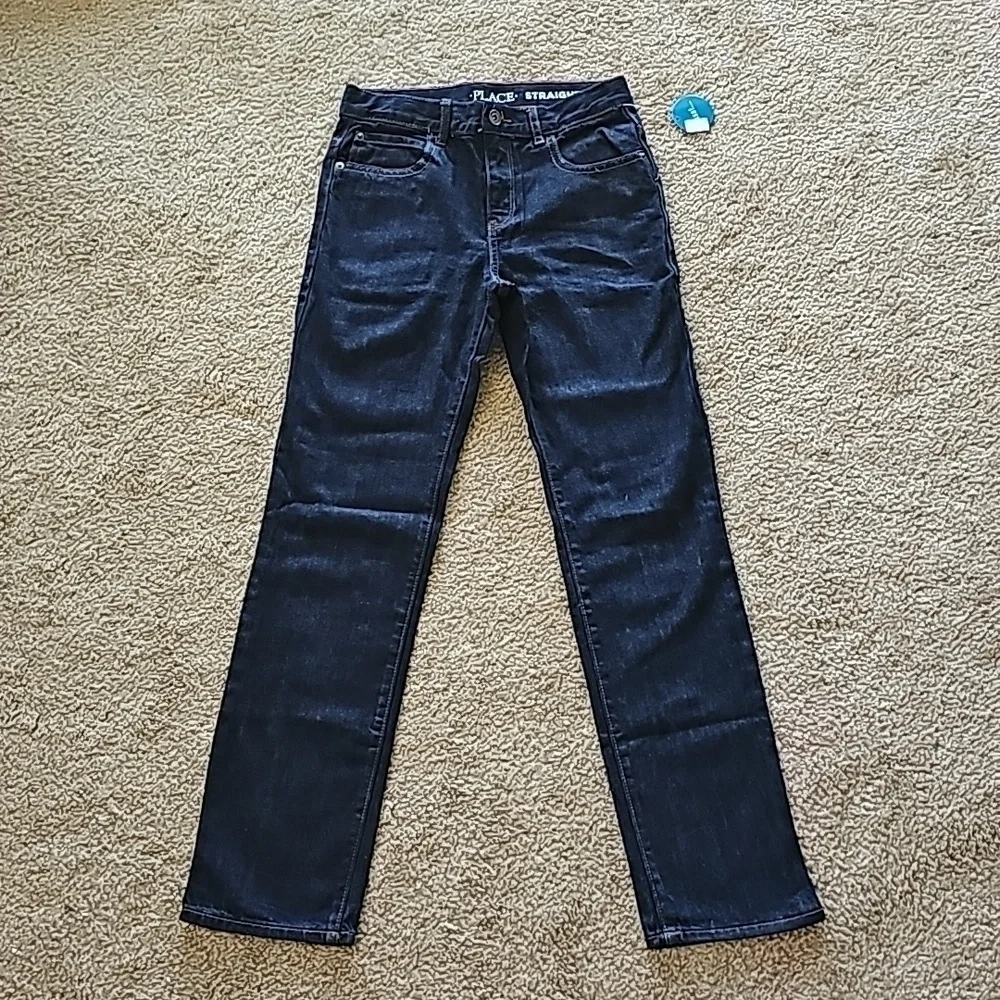 Children's Place Boys Straight Leg Jeans Size 12